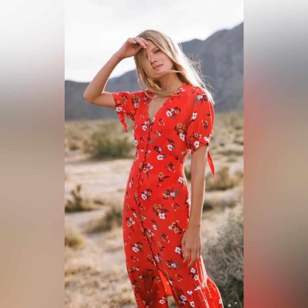 ANTHROPOLOGY Eudora Midi Dress✨